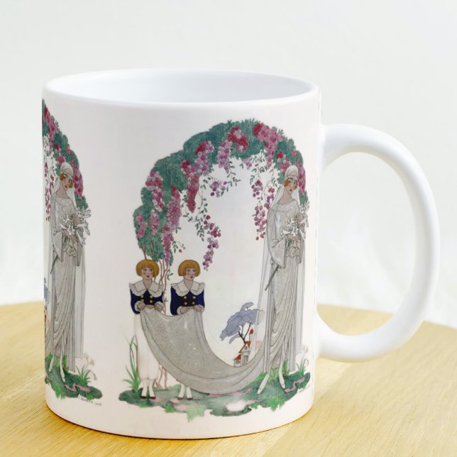 Art Deco Bride Kaffeetasse (Von Creator hochgeladen)
