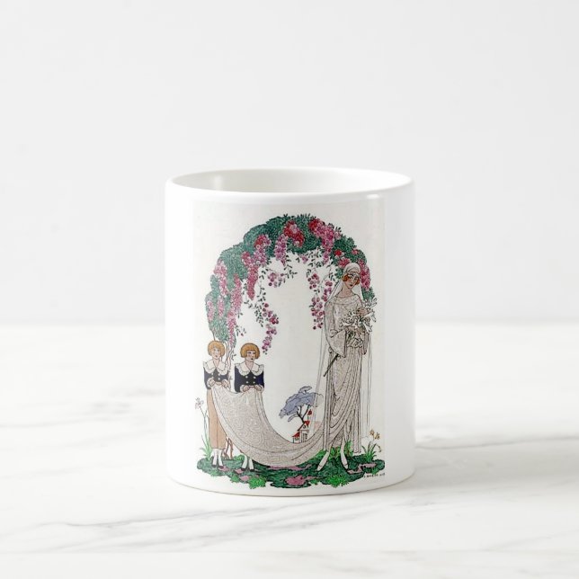 Art Deco Bride Kaffeetasse (Mittel)