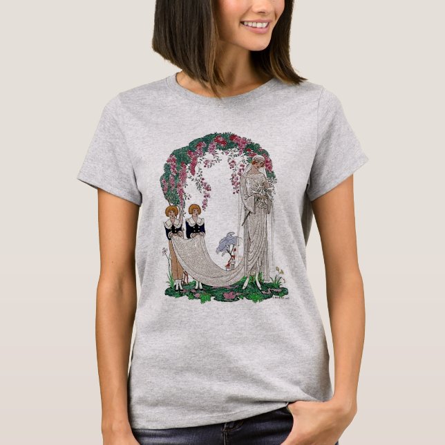 Art Deco Bride T-Shirt (Vorderseite)