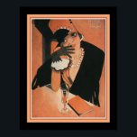 Art Deco Bristol Tanz Club 1922 Poster<br><div class="desc">Art Deco,  Bristol Dance Club drucken ca. 1922 von Jorge Barradas. 11x14 hier gezeigt. In anderen Größen erhältlich.</div>