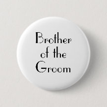 Art Deco Bruder der Groom Hochzeit
