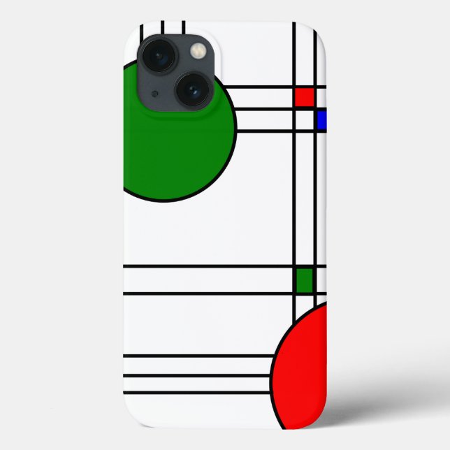 Art Deco Case-Mate iPhone Hülle (Rückseite)