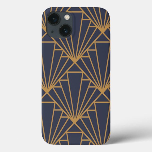 Art Deco  Case-Mate iPhone Hülle (Rückseite)