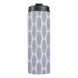 Art Deco Chevron Wisteria Wärmebecher Thermosbecher