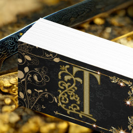 Art Deco Chic Elegante Visitenkarte