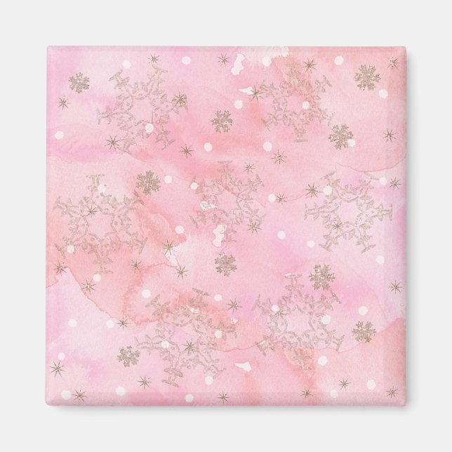 Art Deco Christmas Magnet (Vorne)