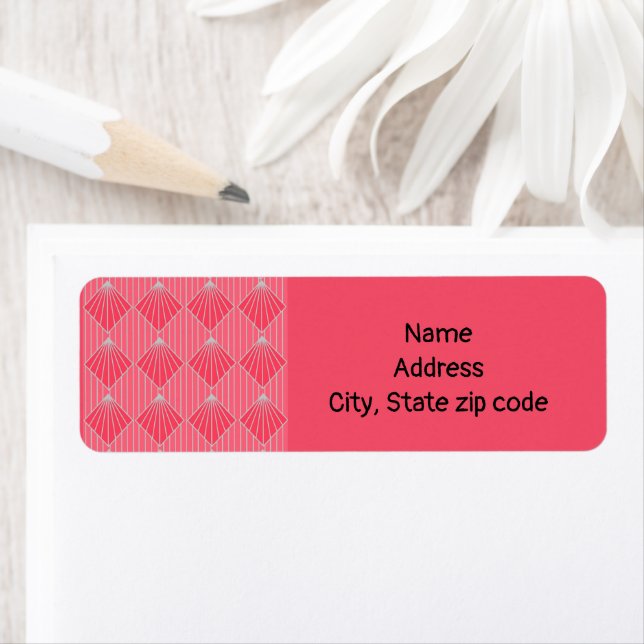 Art Deco Clam Muscheln (Insitu)