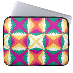 Art Deco Colorful Ristorante La Lanchetta Abstrakt Laptopschutzhülle