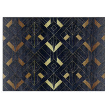 Art Deco Cutting Board