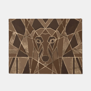 Art-Déco-Dackel Fußmatte