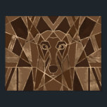 Art Deco Dackel Poster<br><div class="desc">Art Deco Dackel</div>