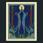 Art Deco "Danses de Jadis" von George Barbier Poster<br><div class="desc">Art Deco "Danses de Jadis" von George Barbier 11 x 14</div>