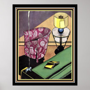 Art-Deco-Dekor der 20er Jahre Print 16 x 20 Poster