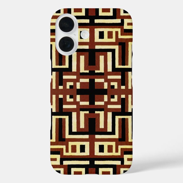 Art Deco Design #2 in Sunshinedazzle Case-Mate iPhone Hülle (Rückseite)