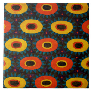 Art Deco Design Keramik Fliese