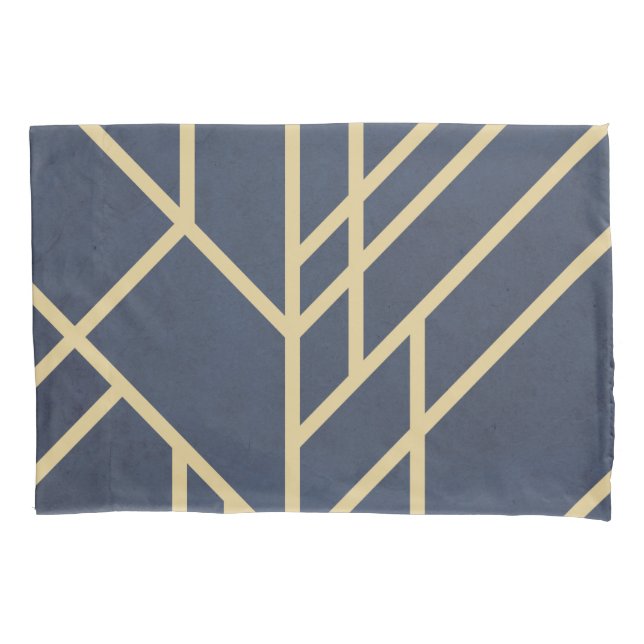 Art-Deco-Design Kissenbezug (Vorderseite)