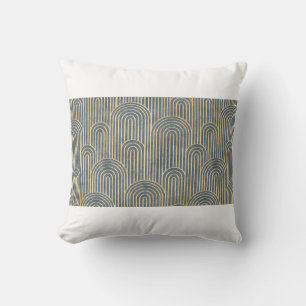 Art Deco Design Luxus geometrisch nahtlos pa Kissen