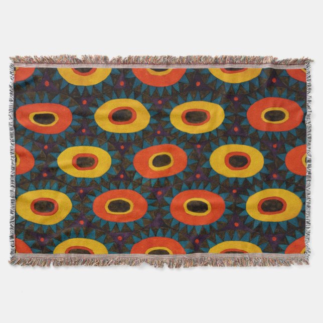 Art Deco Design Rugs Decke (Vorderseite)