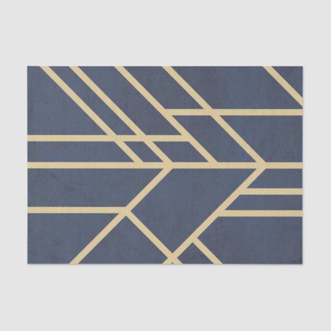 Art-Deco-Design Seidenpapier (Vorderseite)