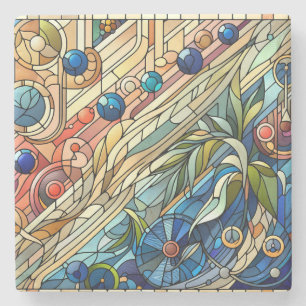 Art Deco Design Untersetzer