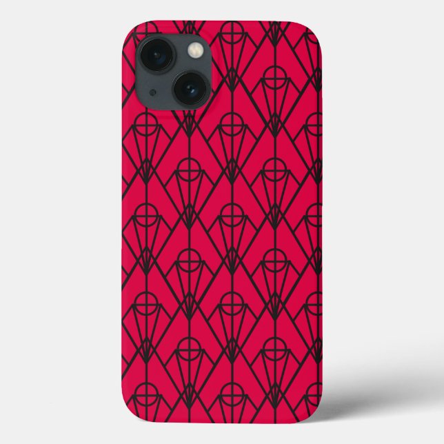 Art Deco Diamonds Case-Mate iPhone Hülle (Rückseite)