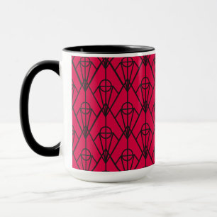Art Deco Diamonds Tasse