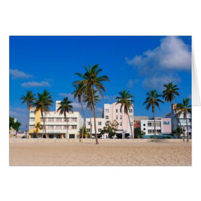 Art Deco District in South Beach Miami (Vorderseite (Horizontal))