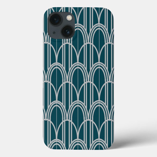 Art Deco Domes Case-Mate iPhone Hülle (Rückseite)