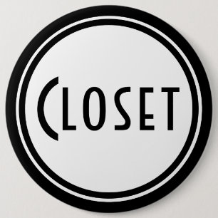 Art Deco Door Plaque Button