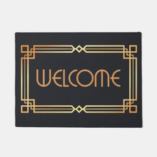 Art Deco Doormat Fußmatte
