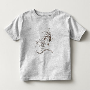 Art Deco Doppeldecker - lassen Sie Ihrer Fantasie Kleinkind T-shirt
