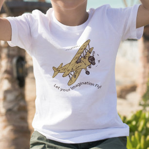 Art Deco Doppeldecker - lassen Sie Ihrer Fantasie Kleinkind T-shirt