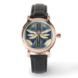 Art Deco Dragonfly eWatch Armbanduhr