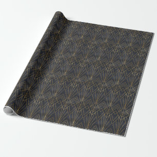 Art Deco Elegante: Geometrischer Glamour Geschenkpapier