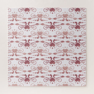 Art Deco, elegantes Vintage-Wandpapier. Puzzle