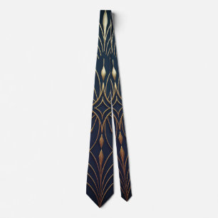 Art Deco Eleganz Krawatte