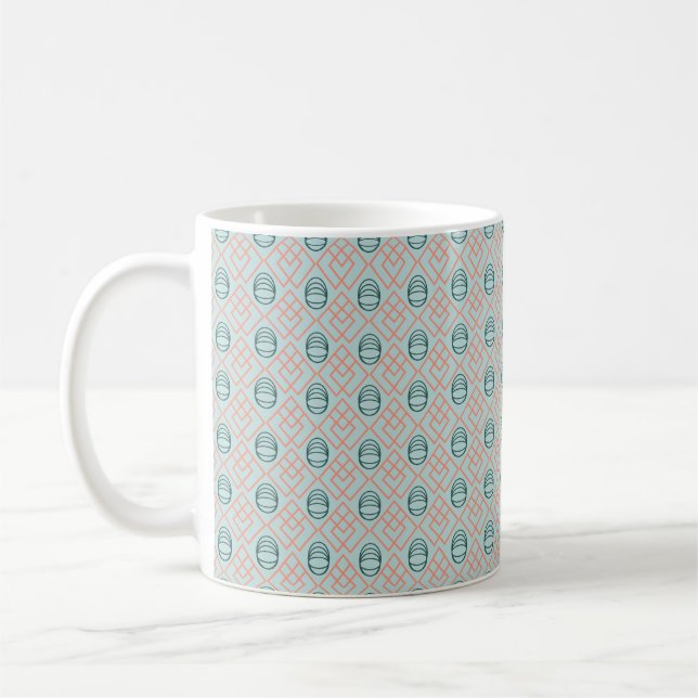 Art-Deco-Elemente Kaffeetasse (Links)
