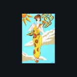 Art Deco Elements Unikate Deko Poster<br><div class="desc">Ein einmaliges Poster im Art-Déco-Stil,  das ursprünglich von Emma-Kindern gemalt wurde</div>