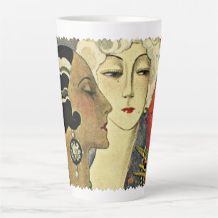 Art Deco Era Ladys Milchtasse
