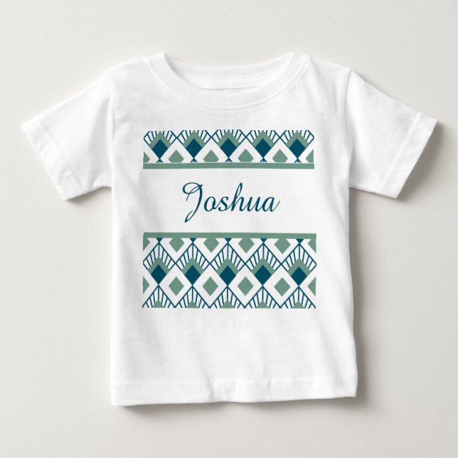 Art Deco Fans Baby T - Shirt (Vorderseite)