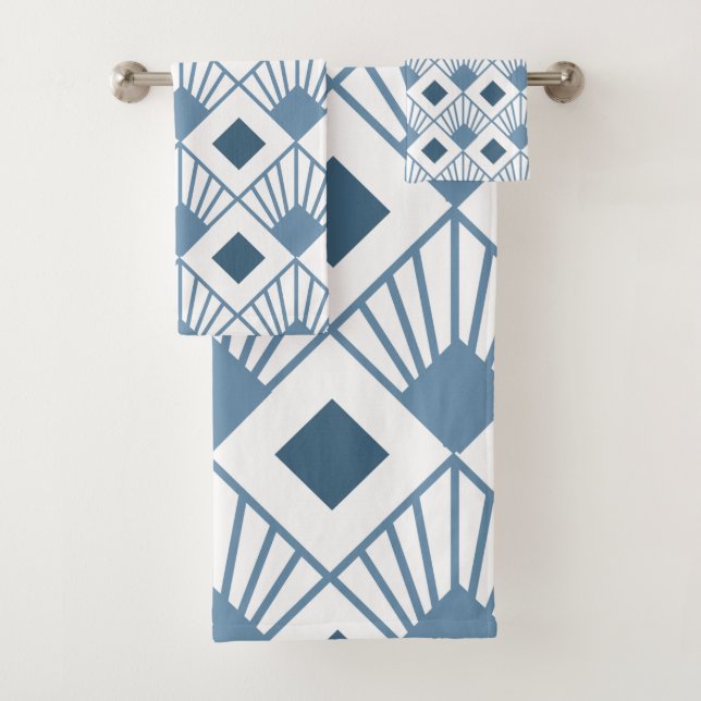 Art Deco Fans  Badhandtuch Set (Insitu)