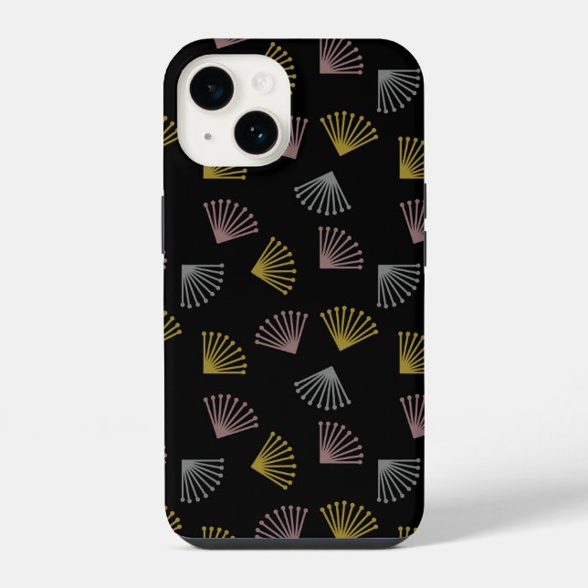 Art Deco Fans  iPhone Hülle (Rückseite)