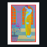 Art Deco Fashion Illustration von George Barbier Poster<br><div class="desc">Aus einem Vintagen Druck von George Barbier, einer der beststen französischen Illustratoren des frühen 20. Jahrhunderts. Barbier war mit der Gestaltung von Theater- und Ballettkostümen, der Illustration von Büchern und der Produktion von hochkarätigen Couture-Modeschauen an der Spitze seines Berufes. In den nächsten 20 Jahren leitete er eine Gruppe aus der...</div>
