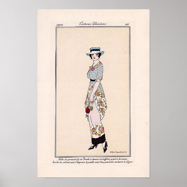 Art Deco Fashion Poster (Vorne)