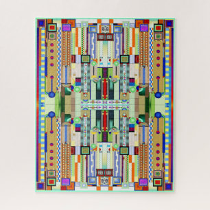 Art Deco: Festes Glas 2 Puzzle