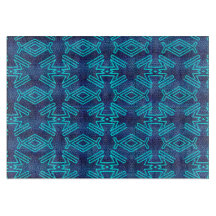 Art Deco Fisch und Frösche