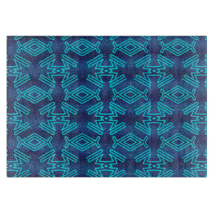 Art Deco Fisch und Frösche Schneidebrett