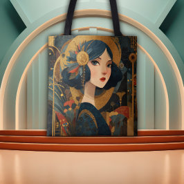 Art Deco Flapper Girl aus den 1920er Jahren