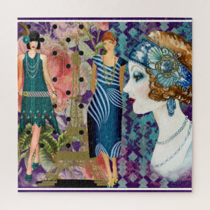 Art Deco Flappers Puzzle