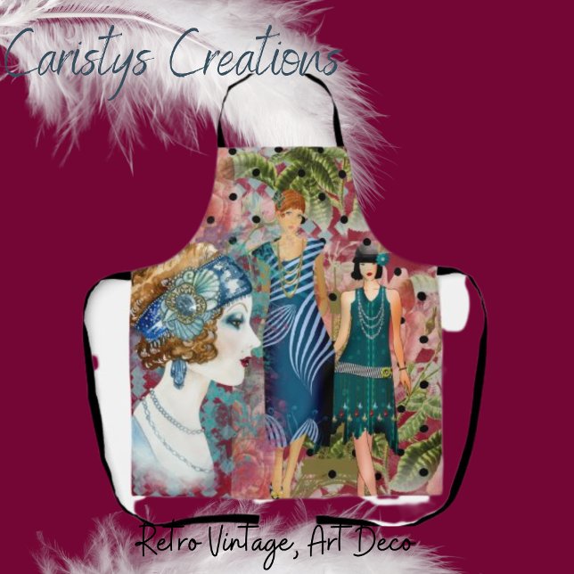 Art Deco Flappers-Schürze Schürze (Von Creator hochgeladen)
